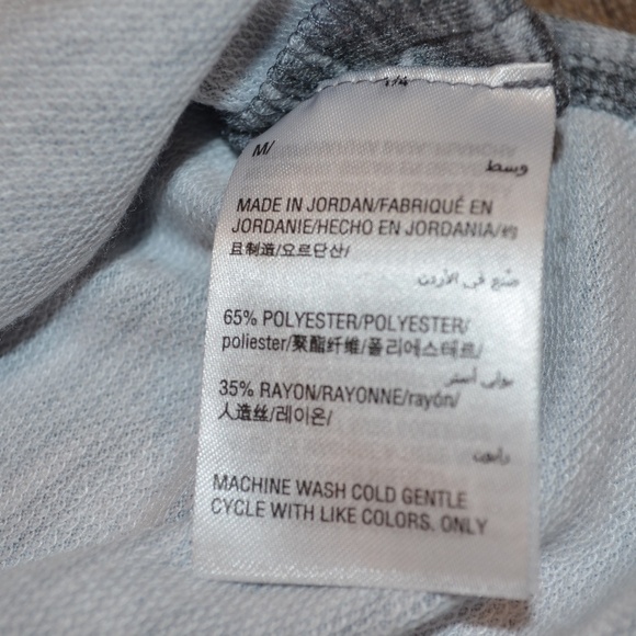 Karen Scott Sport Grey Blouse - Picture 6 of 11